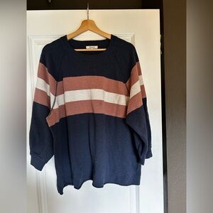 Striped Madewell Sweatshirt